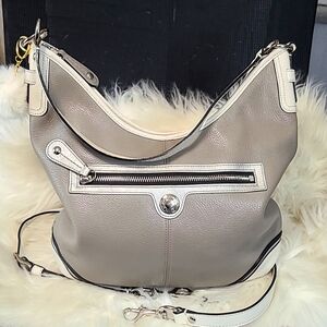COACH Pebbled Leather Crossbody Shoulder Bag Purse